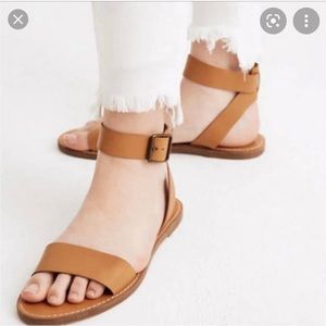 Madewell Boardwalk Ankle-Strap Sandal